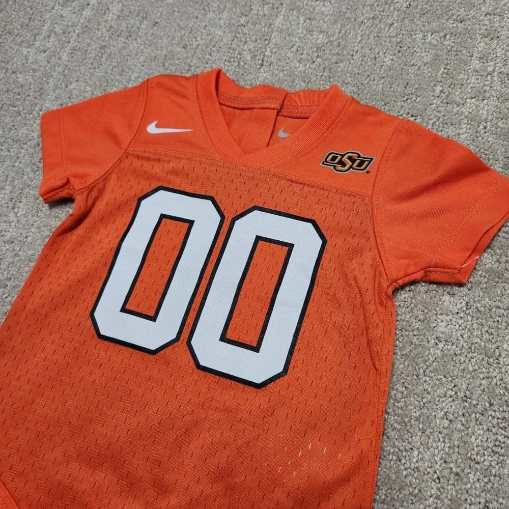 OSU Cowboys‎ 3-6 Months Infant NCAA College Football Kids 1 Piece Jersey